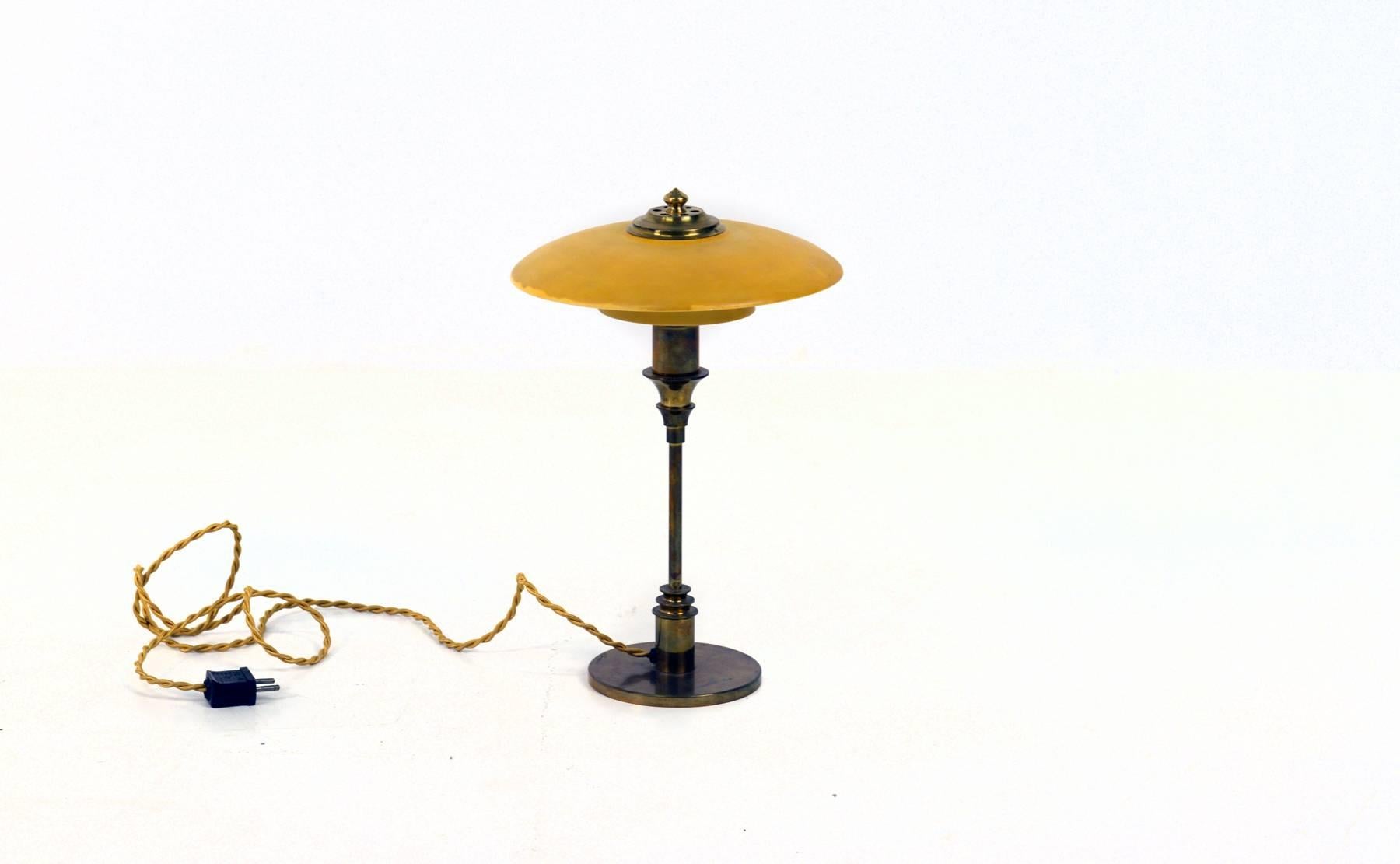 Very Rare Lyfa Table Lamp, 1930s For Sale 1