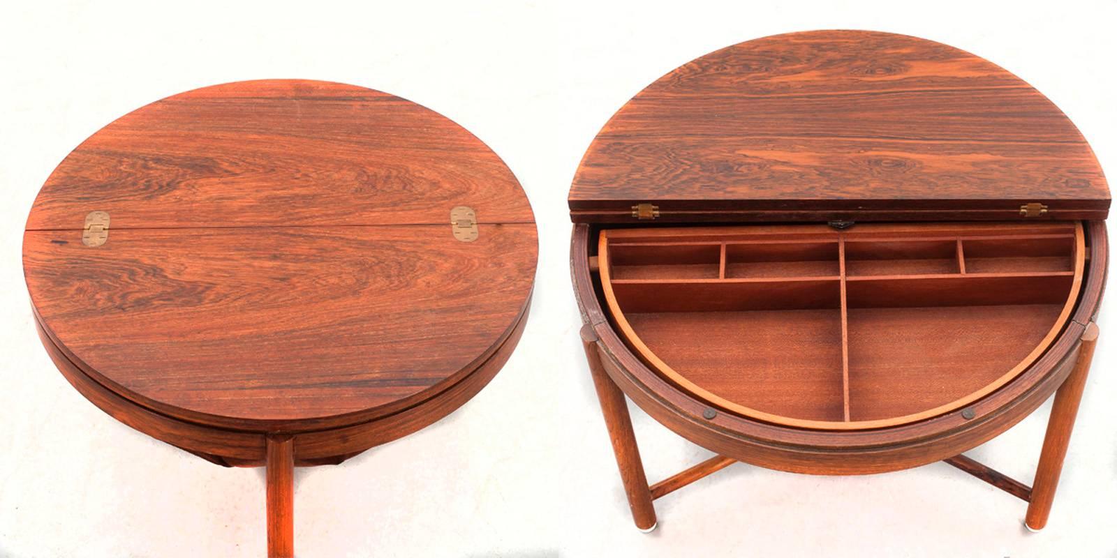 European Super Rastad & Relling Side Table For Sale