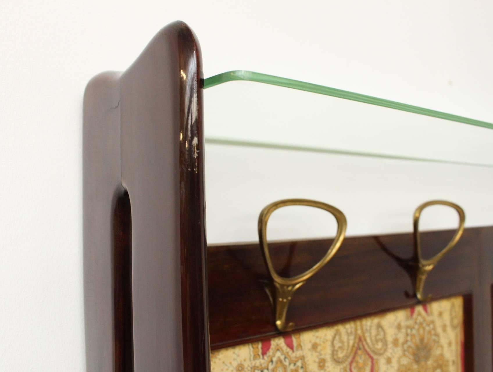 Mid-20th Century Paolo Buffa Style Standing Italian Coat Rack