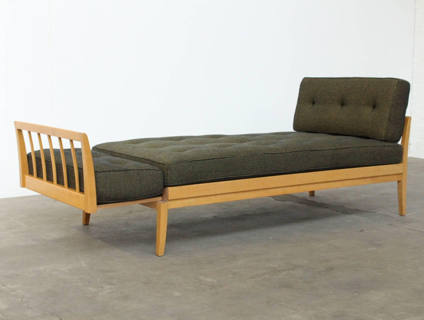 Mid-20th Century Rare Wilhelm Knoll Mid-Century Antimott Daybed For Sale