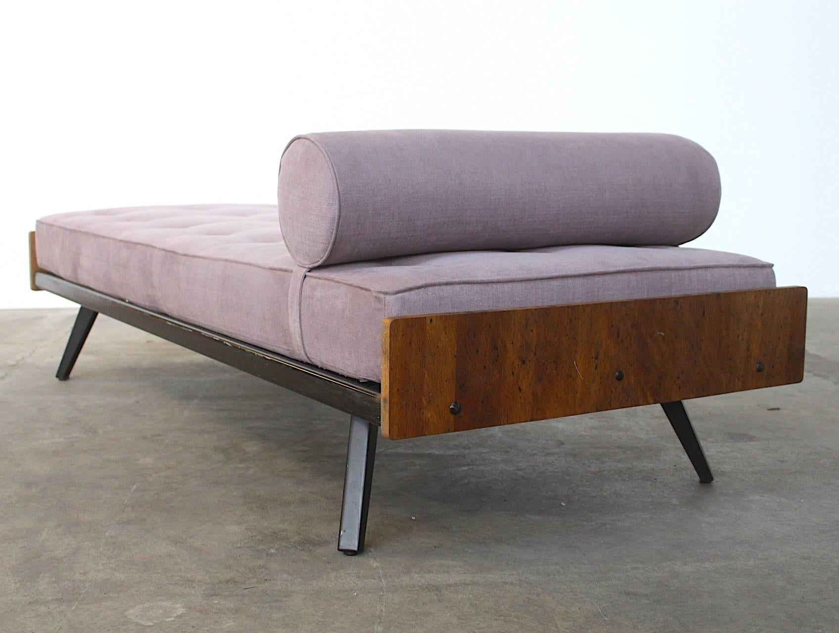 Mid-Century Modern French Jean Prouvé Style Daybed, circa 1950