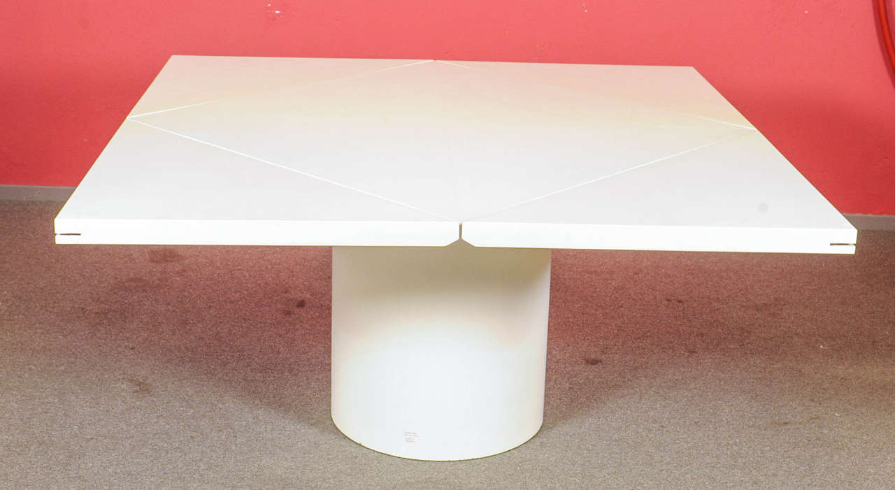 German Multifunctional Round, Square and Oval Dining Table Quadrondo for Rosenthal For Sale