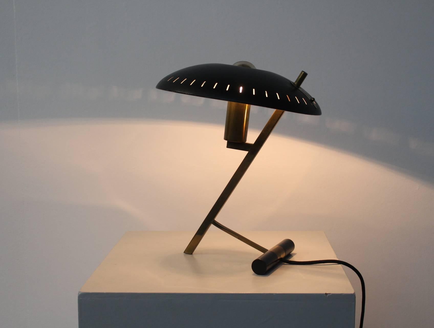 Lacquered Louis Kalff First Edition Desk Lamp for Philips, 1955