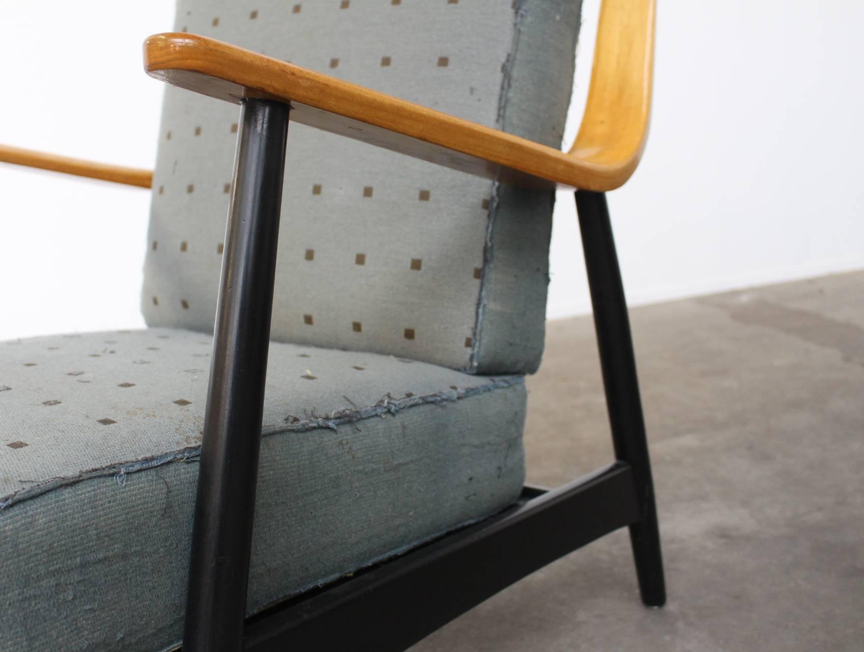 Danish Pair of Easy Chairs, Peter Hvidt and Orla Mølgaard-Nielsen For Sale