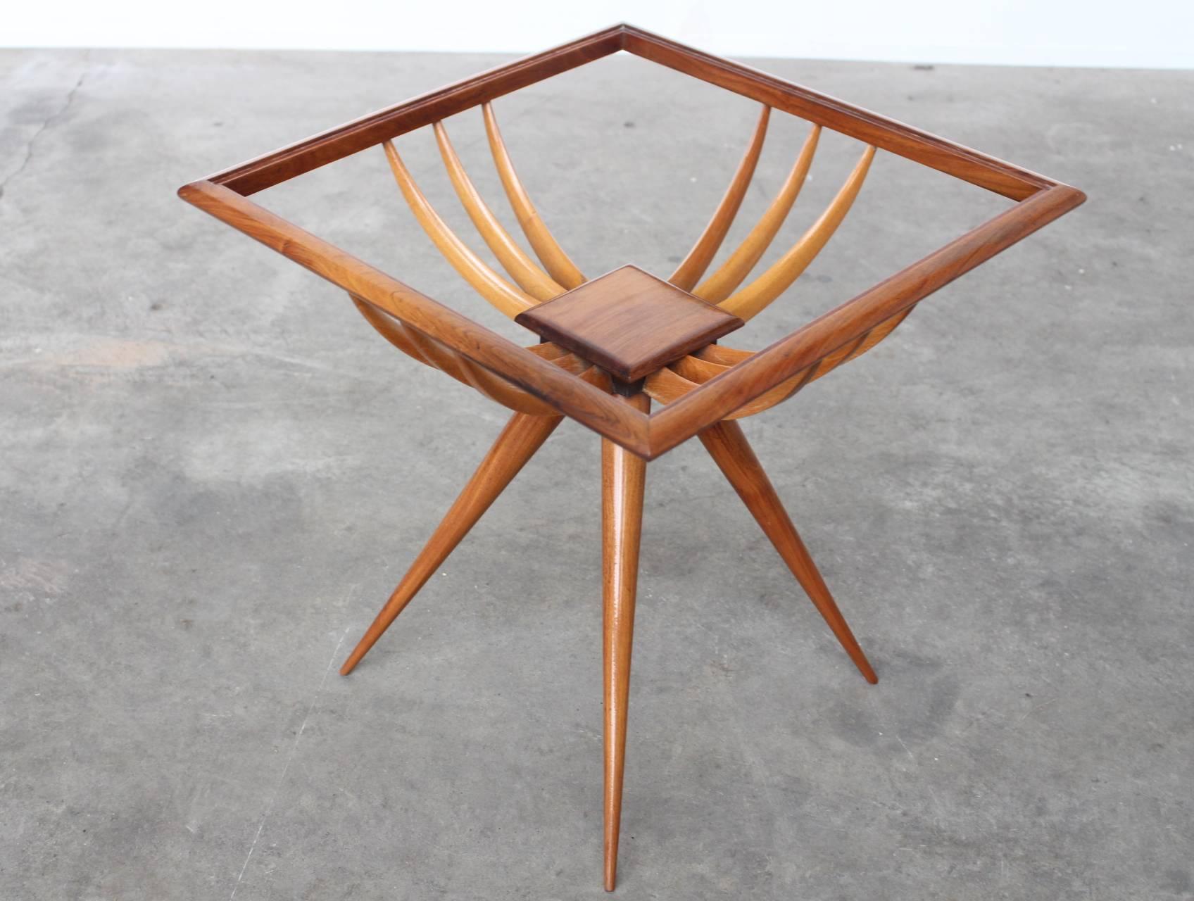 Giuseppe Scapinelli Brazilian Sculptural Side Table 1