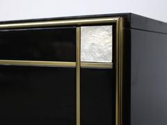 Pair of Rare Willy Rizzo for Mario Sabot Piano Lacquer Cabinets