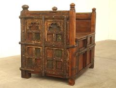 Unique Dutch 17th Century Tax Collector's Chair