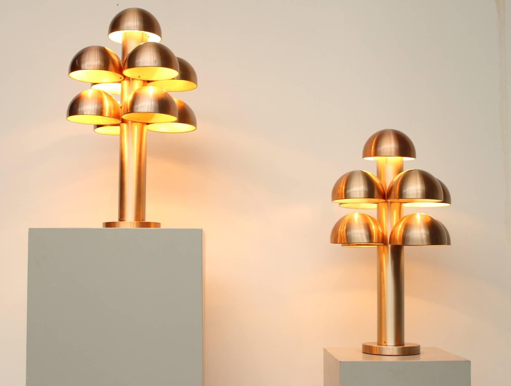 Mid-Century Modern Maija Liisa Komulainen for Raak Amsterdam pair of Table Lamps 