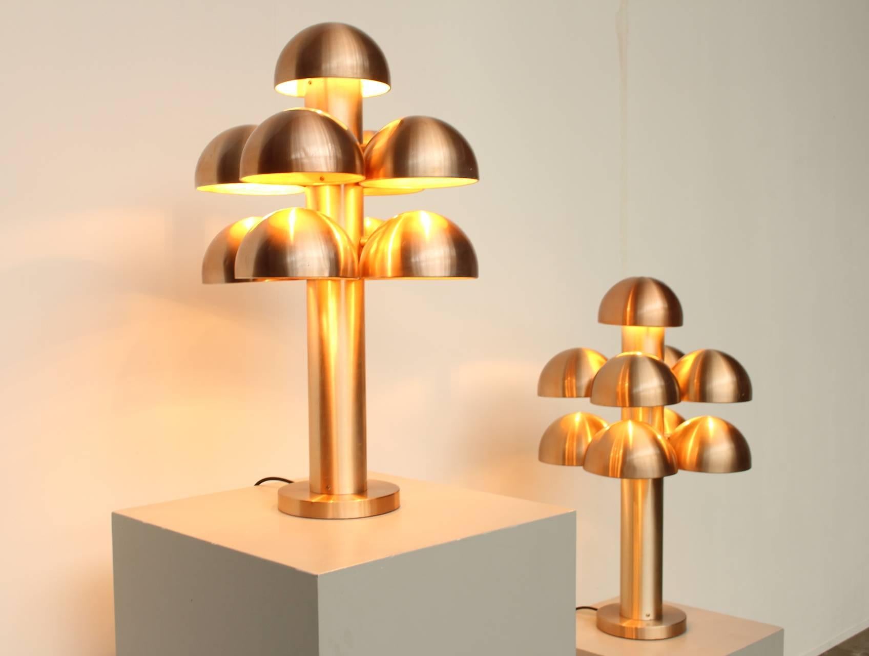 Dutch Maija Liisa Komulainen for Raak Amsterdam pair of Table Lamps 