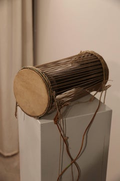 Antique Sub-Sahara African Talking Drum