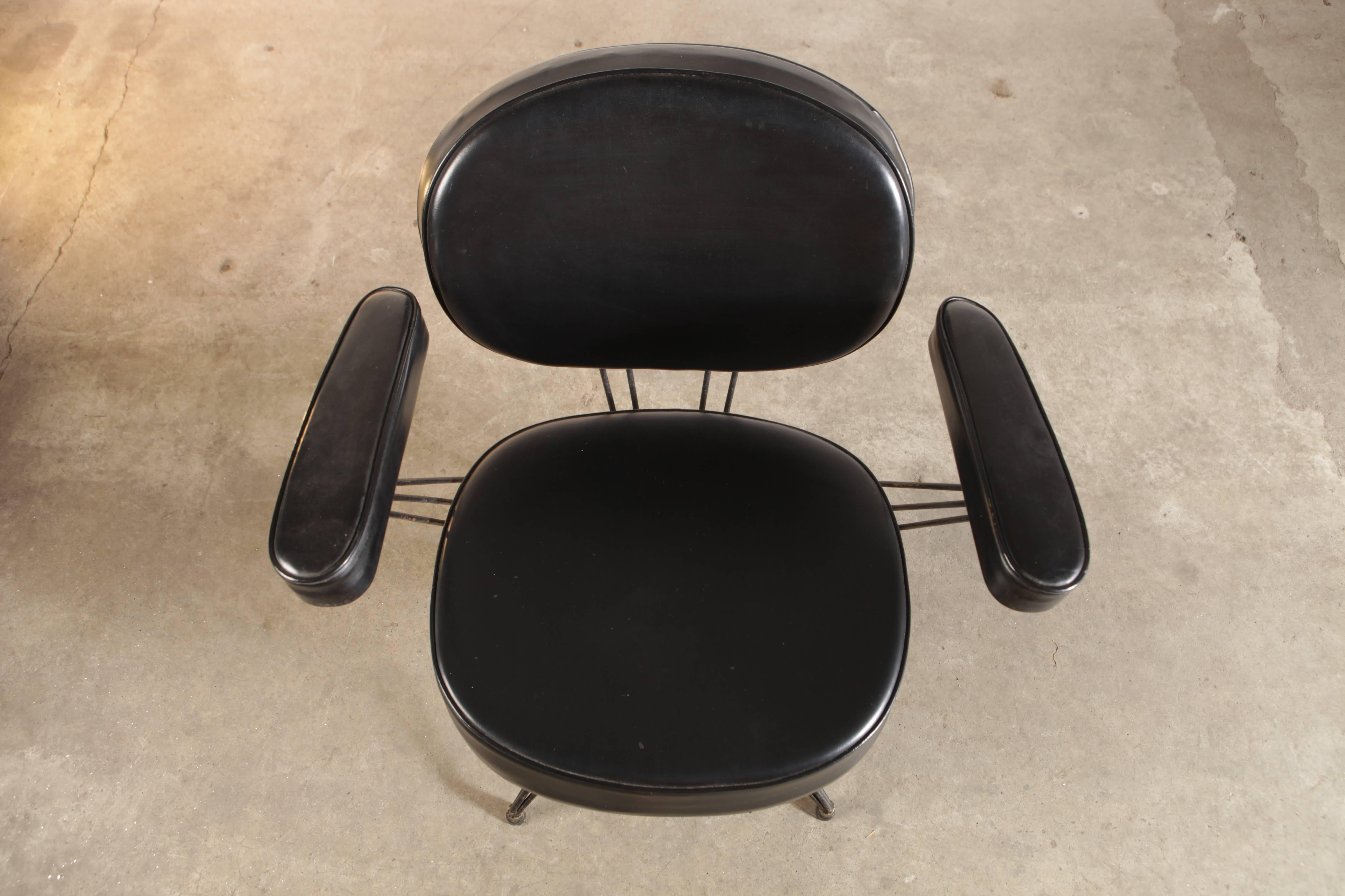 Mid-20th Century Rare Pair of Pierre Paulin Arm Chairs for Thonet For Sale