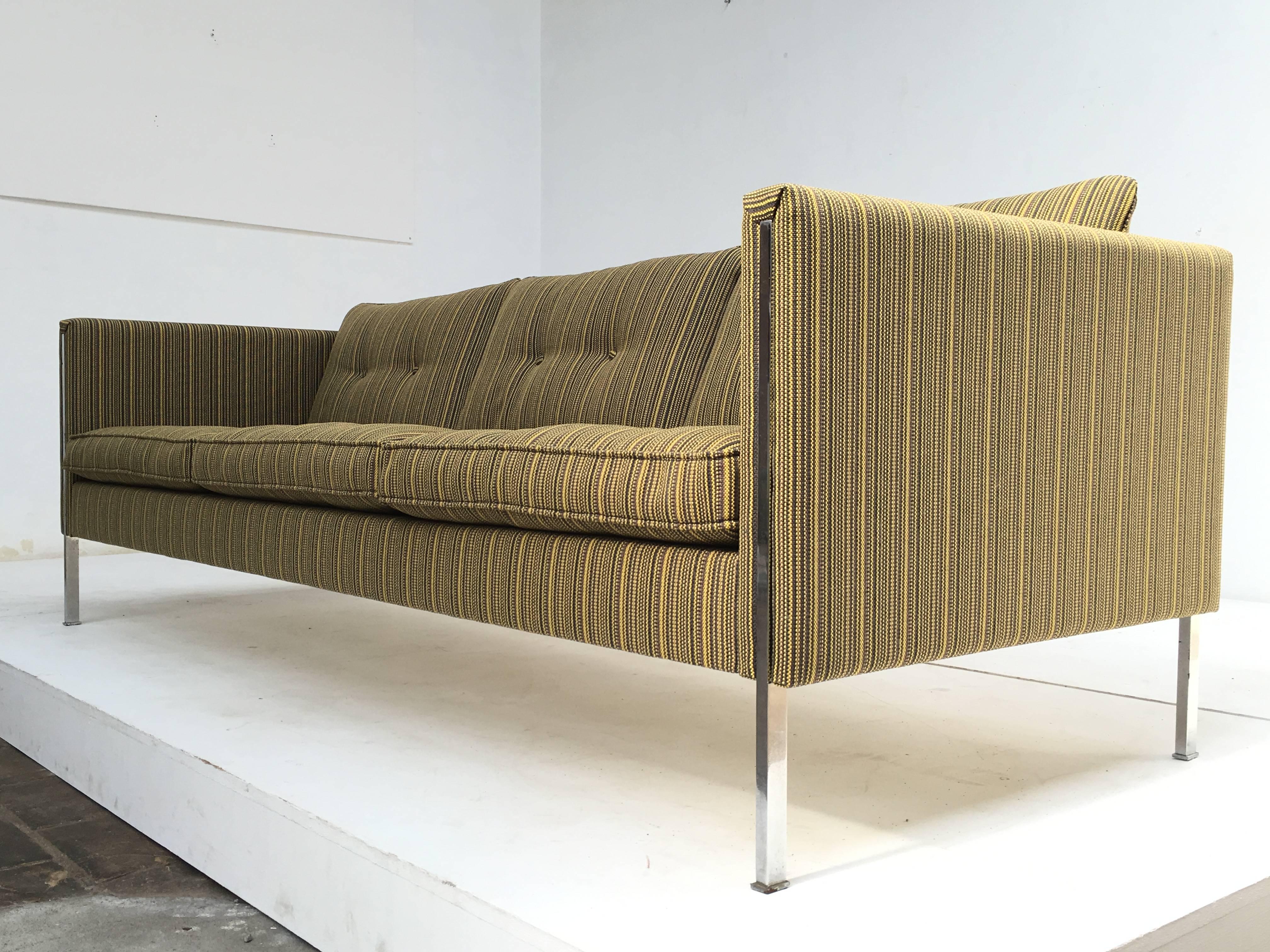 Pierre Paulin 442/3 Sofa for Artifort, 1962 in Sophisticated De Ploeg Upholstery In Good Condition In bergen op zoom, NL