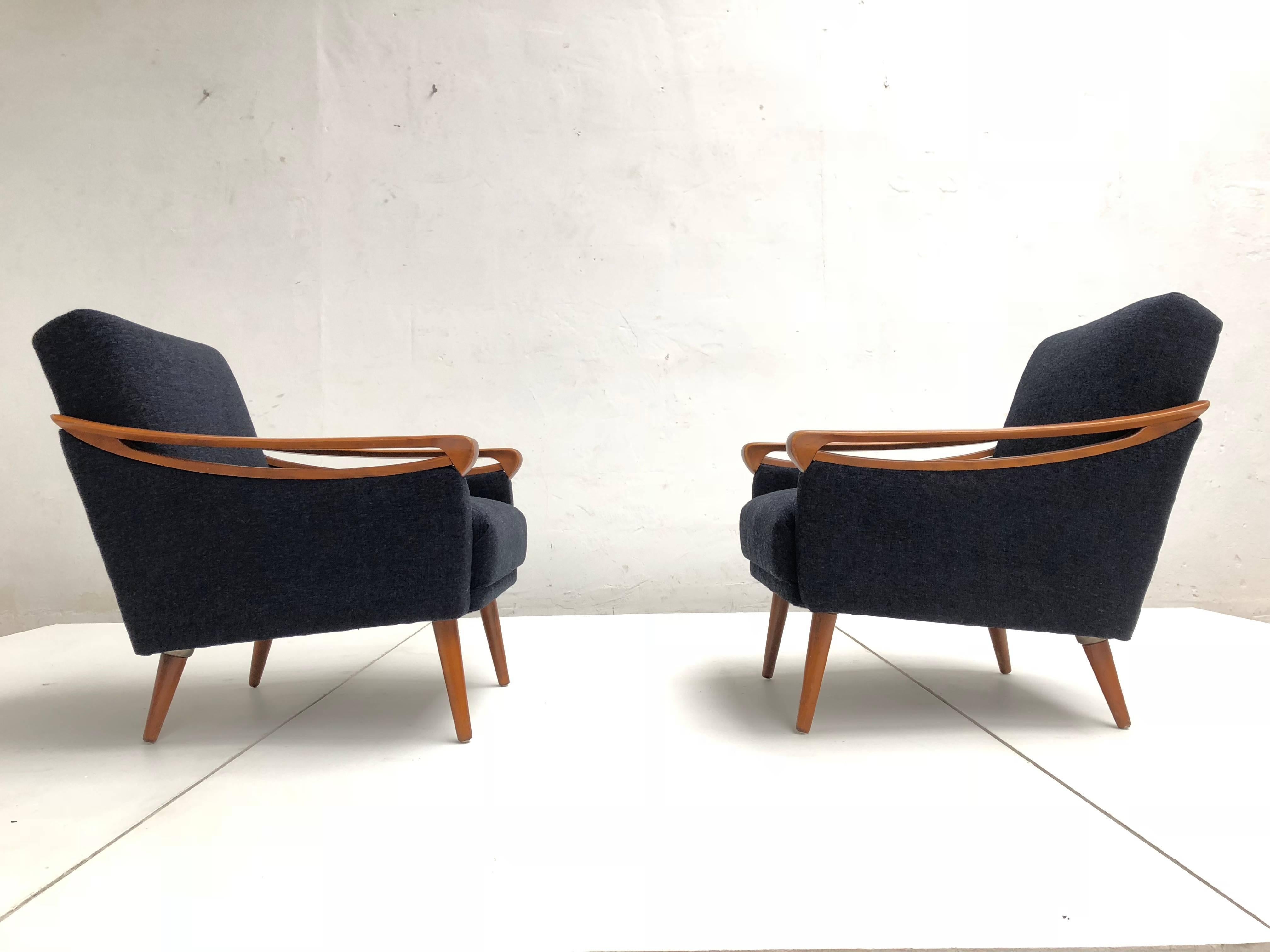 mid century modern arm chairs