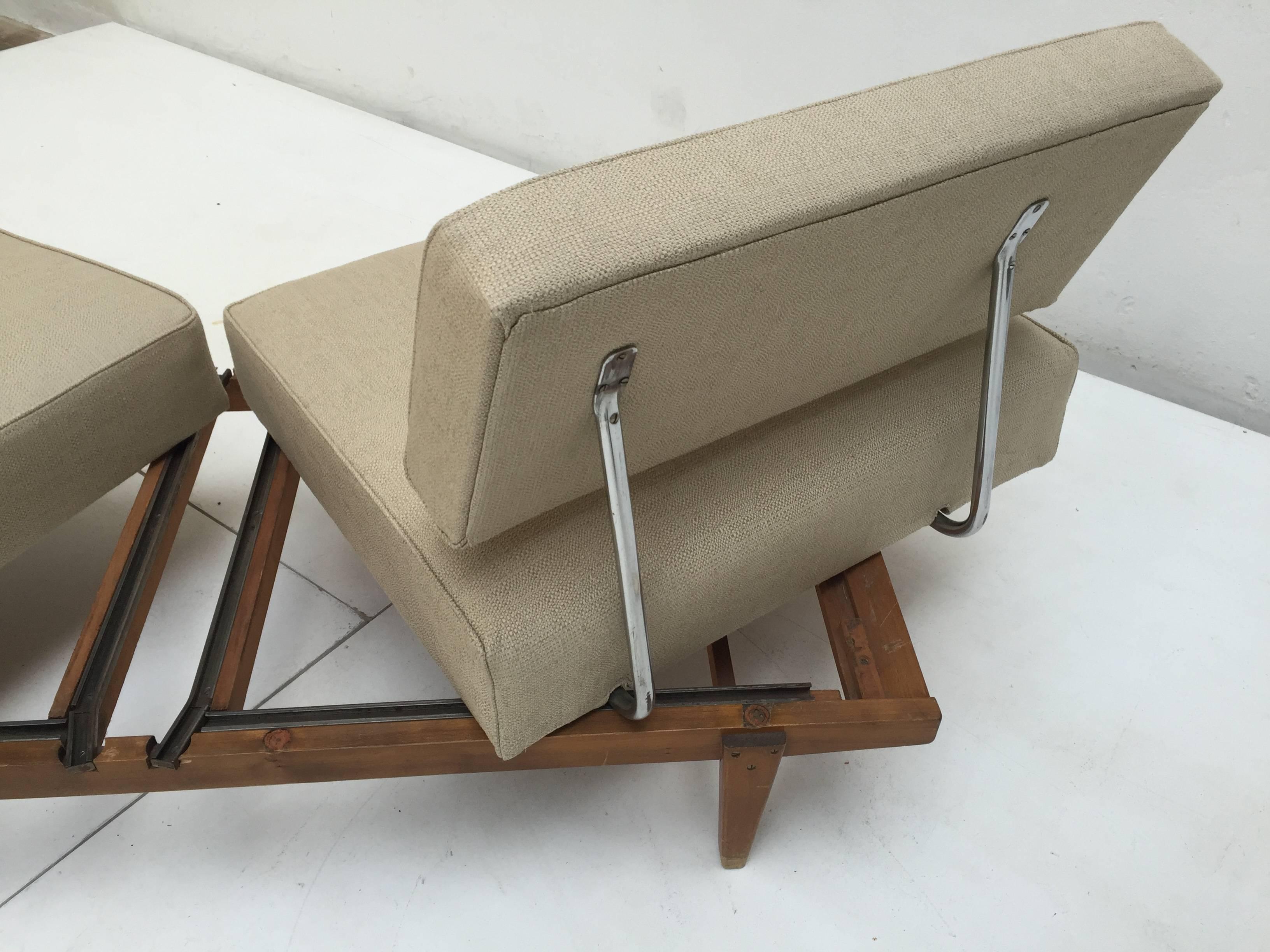 1950s Magic Day Bed Sofa Modell Stella (Nr. 5920) von Wilhelm Knoll Deutschland 2