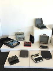 Large Collection of 20th Century Typewriters Olivetti, Remington, Hermes etc