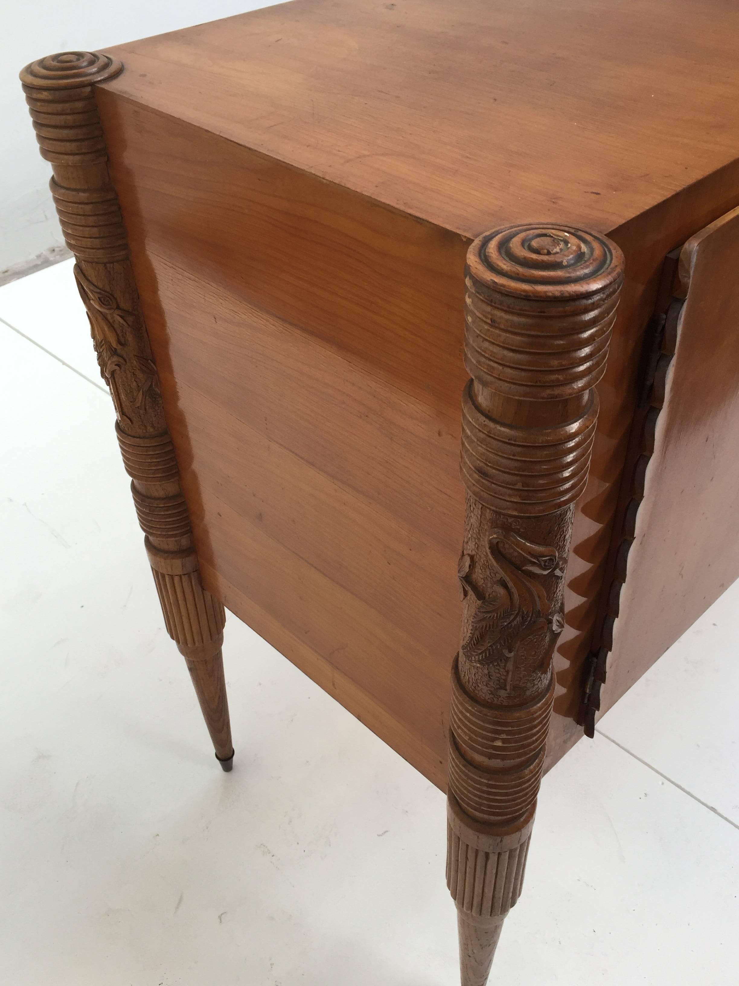 Mid-20th Century Elegant Four-Door Credenza by Pier Luigi Colli for Fratelli Marelli, Italy, 1950