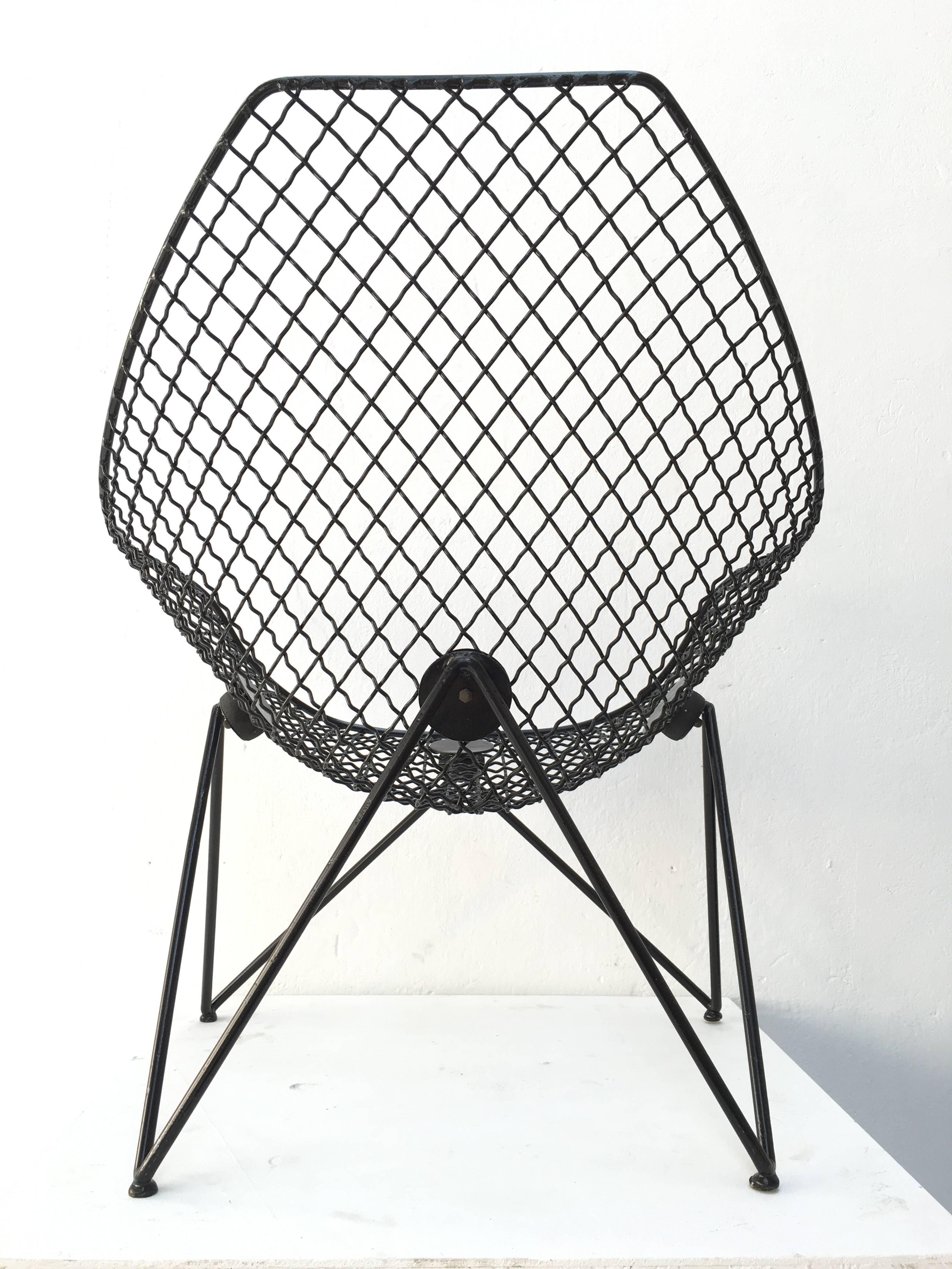 Mid-Century Modern Rare & Beautiful  Sculptural  'DU43'  Lounge Chair by Gastone Rinaldi, RIMA, 1953