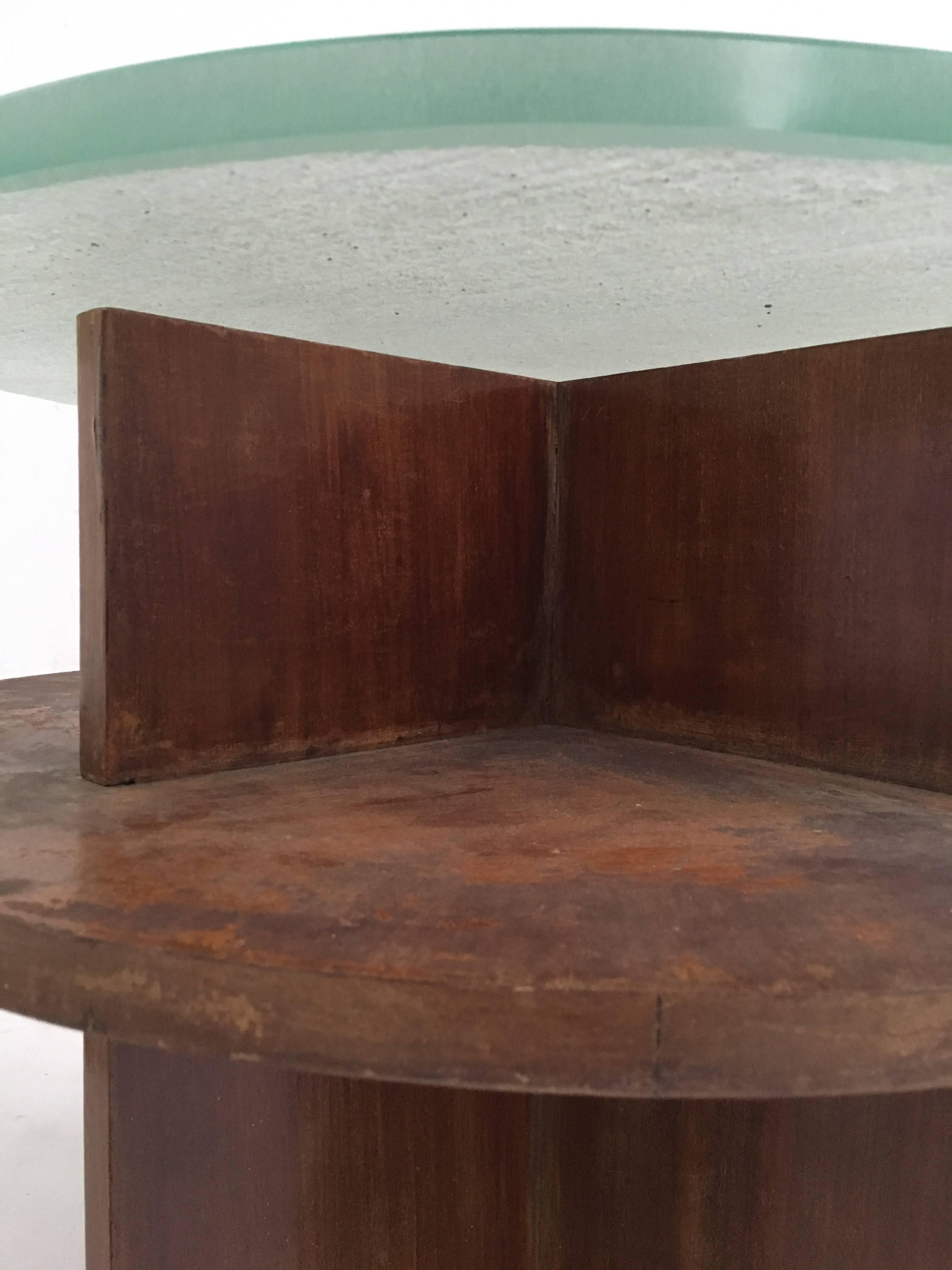 Hand-Crafted 1939 Gerrit Rietveld Table for Bank Hypothecair Crediet The Hague Museum Quality