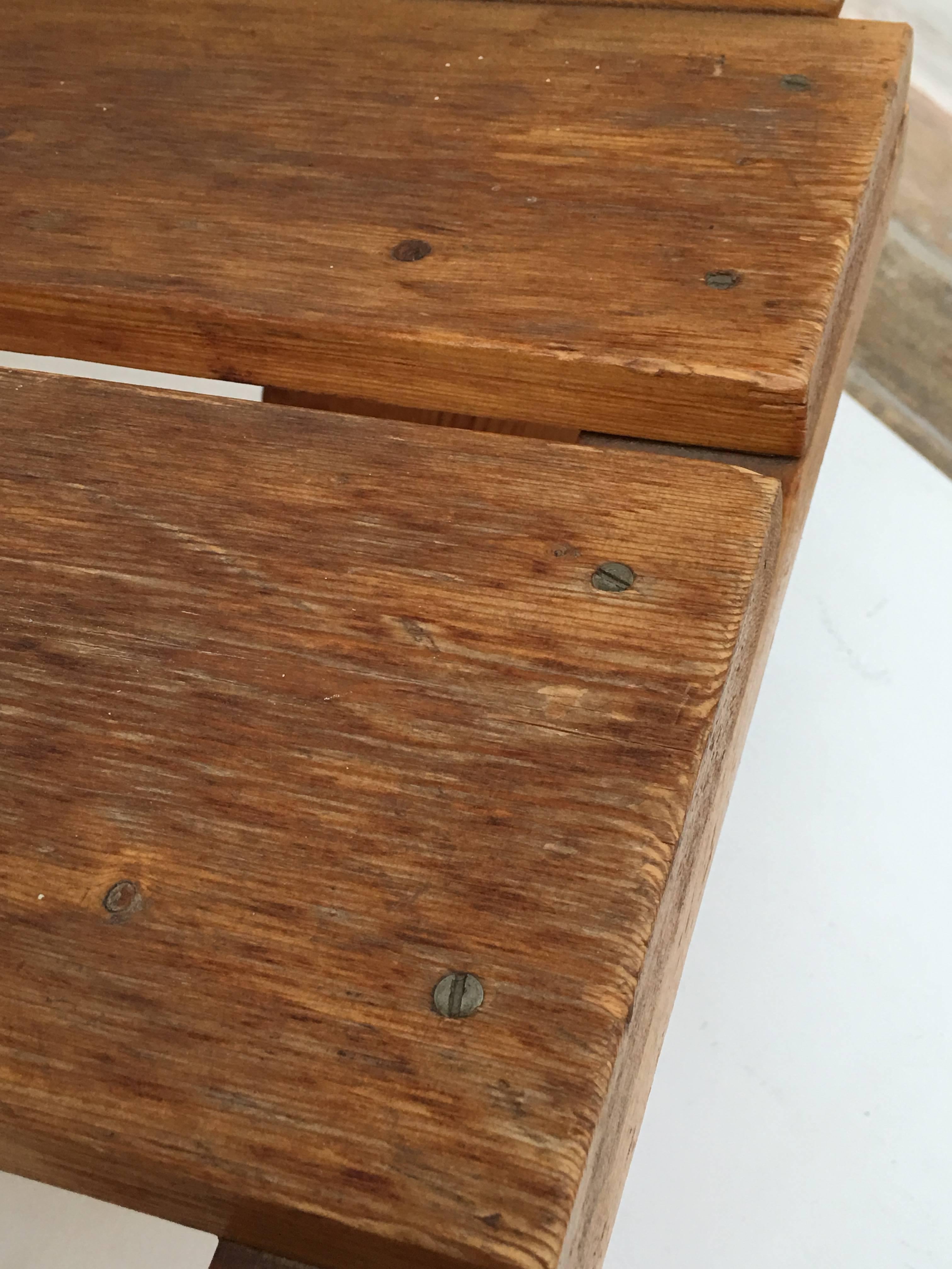 1950s Gerrit Rietveld Crate Chair by Unknown Manufacturer In Good Condition In bergen op zoom, NL