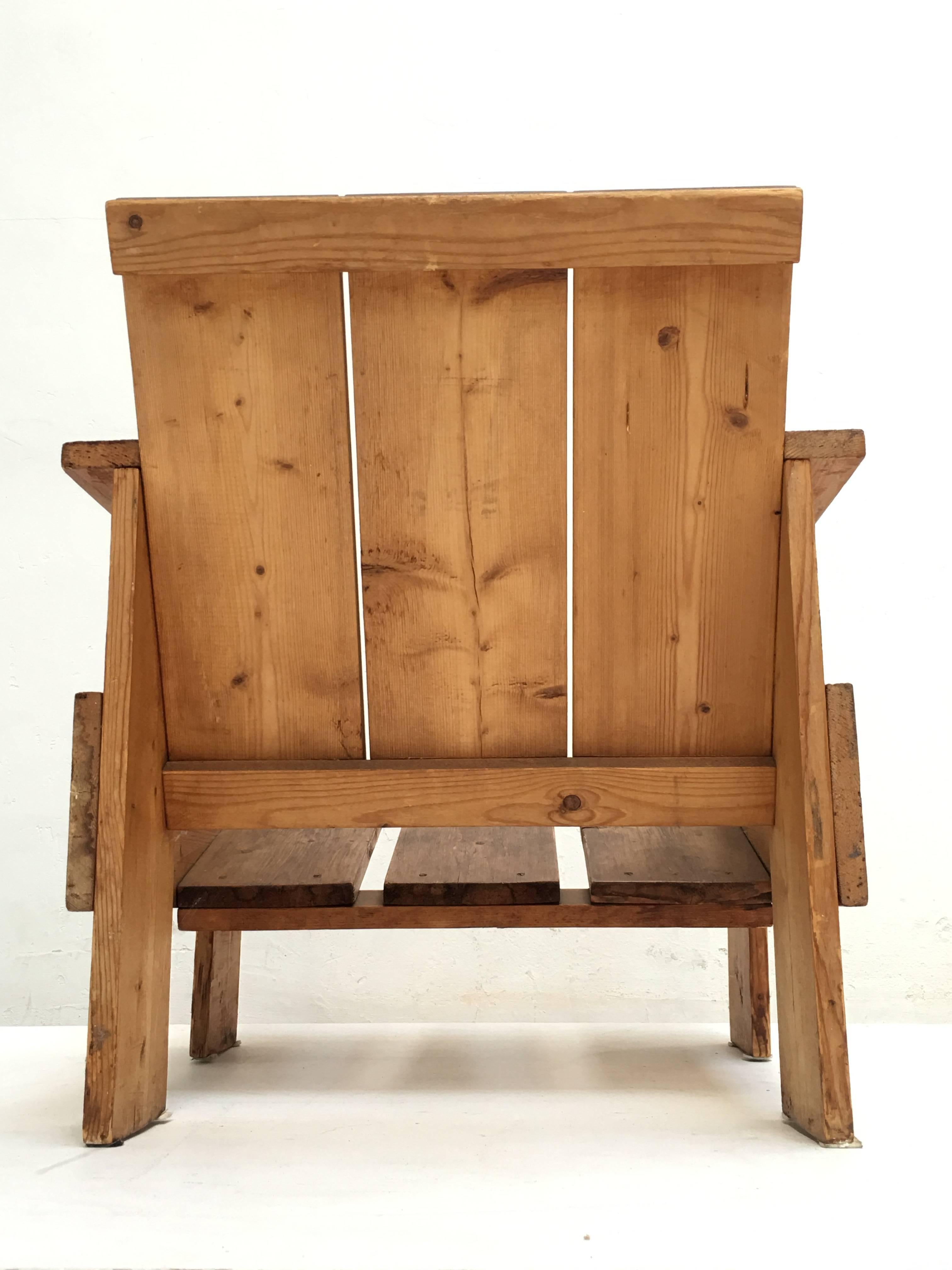 crate chair rietveld