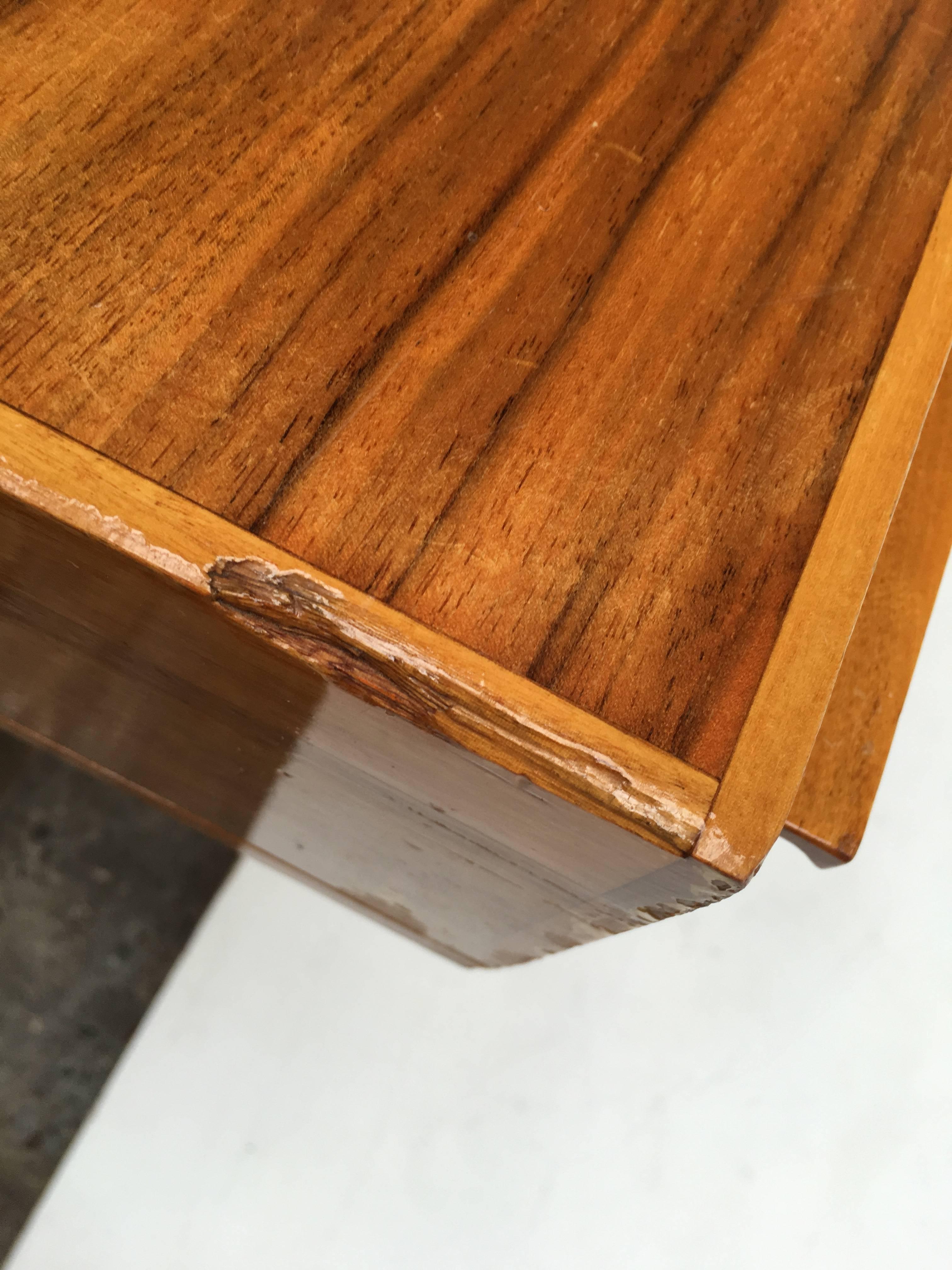 Dutch Elegant Executive Desk by Theo Tempelman for AP Originals, Netherlands, 1960s