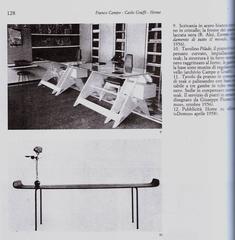 'Pilade' Coffee Table by Campo & Graffi, 1958 with label & impressed artists mark