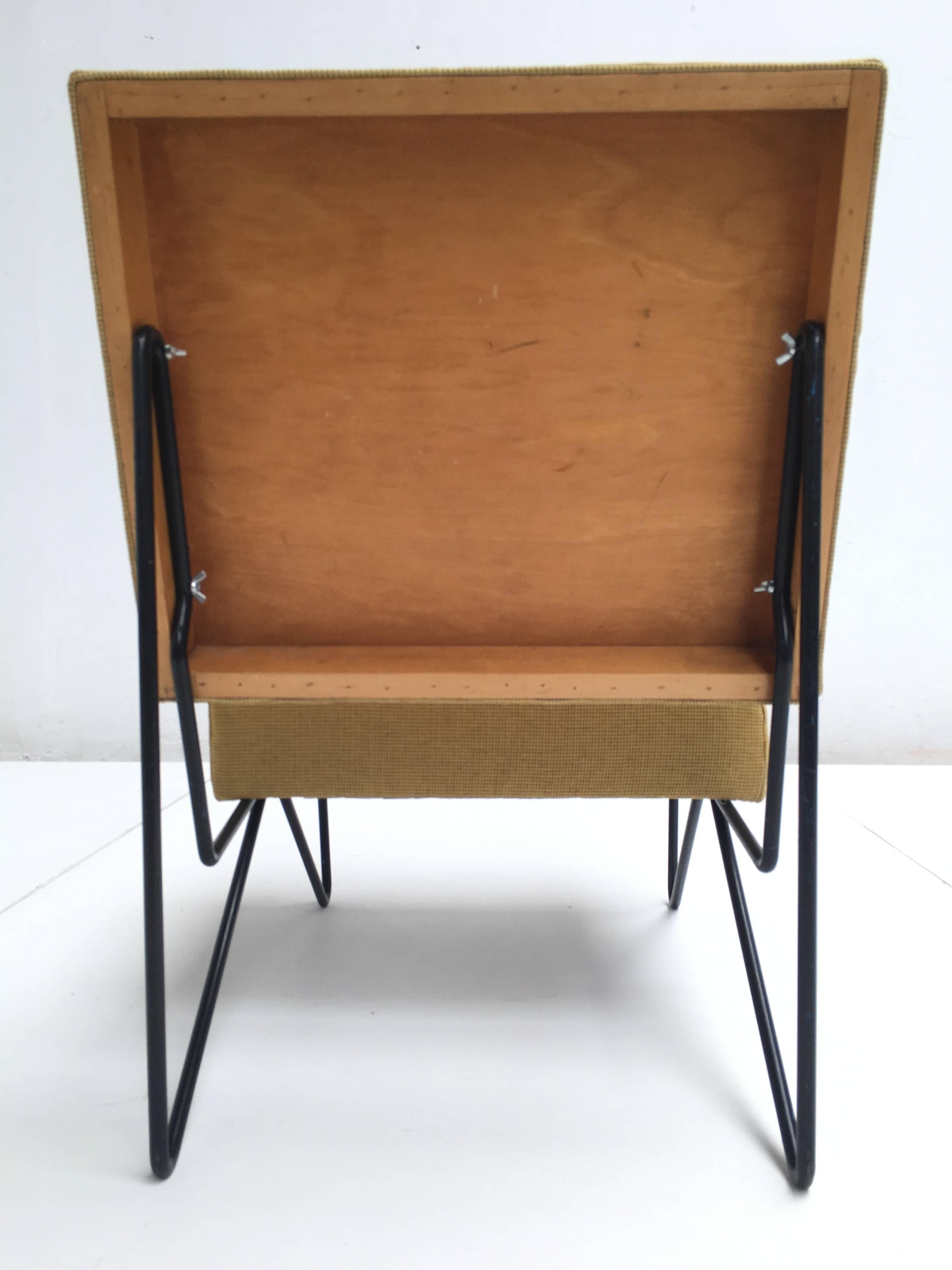 Dutch Modernist Cees Braakman FM03 Combex Lounge Chair for UMS Pastoe 1953 Restored
