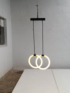 Rare sculpture lumineuse tissée Henk Stallinga « Lumalasch » aux Pays-Bas, 1999