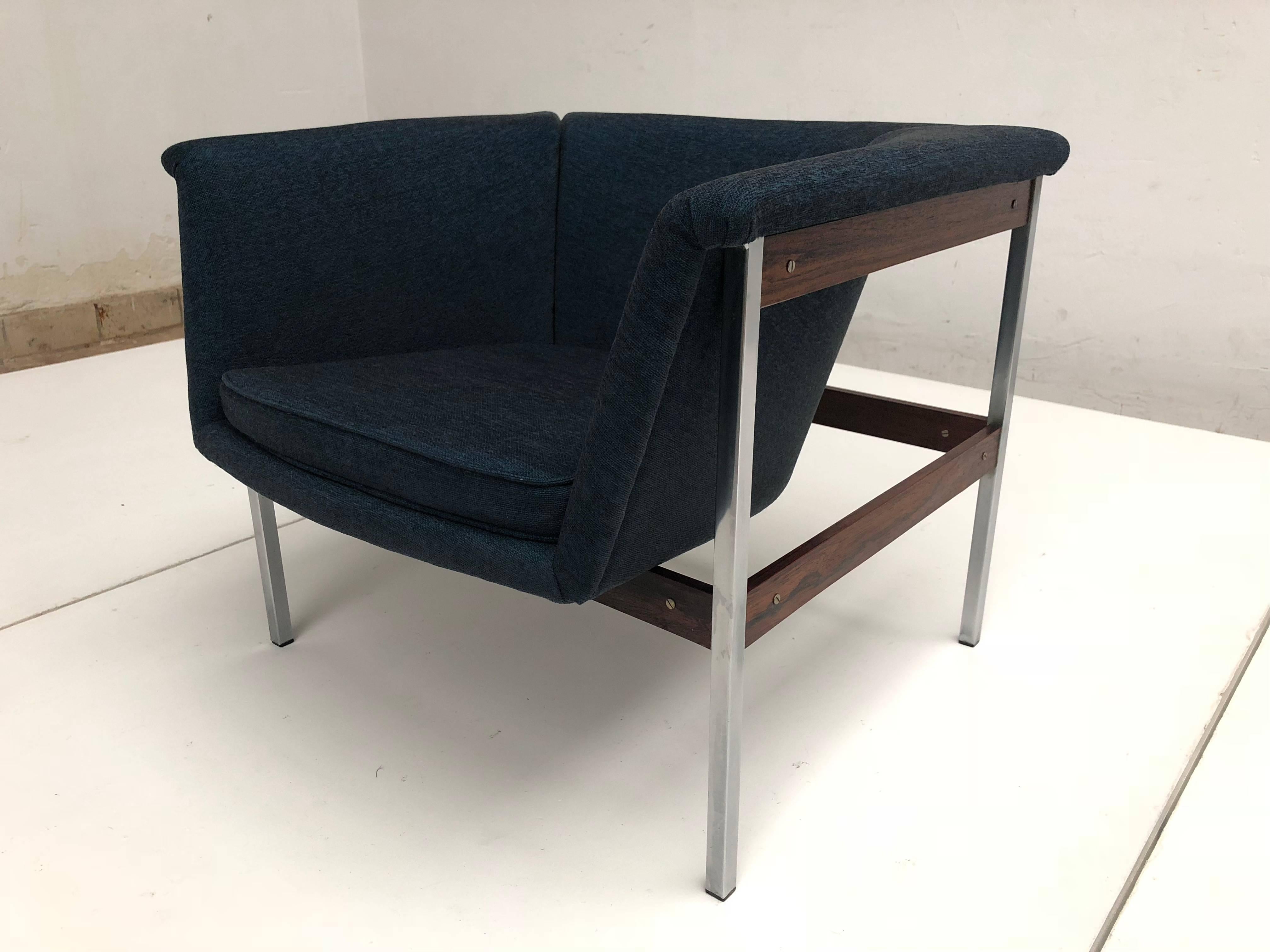 Rare Pair of 040 Lounge Chairs by Geoffrey Harcourt Artifort The Netherlands '64 In Good Condition In bergen op zoom, NL