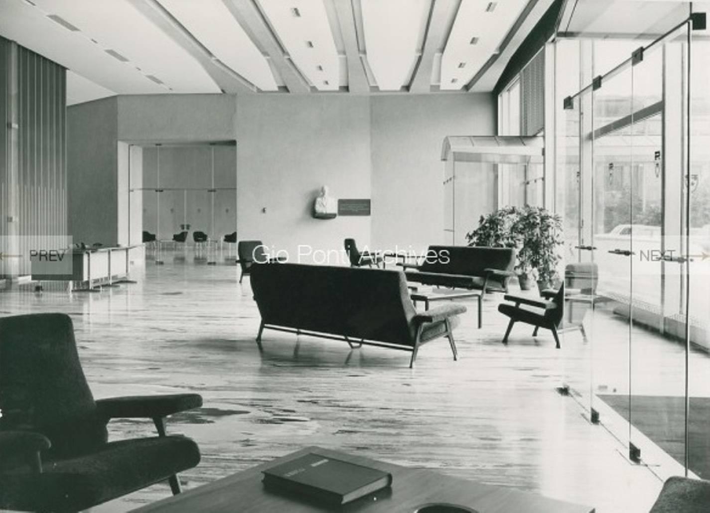 Steel Rare Roberto Menghi 'Hall' Lounge Chairs, Arflex , 1958, 'Compasso D'oro', 1959