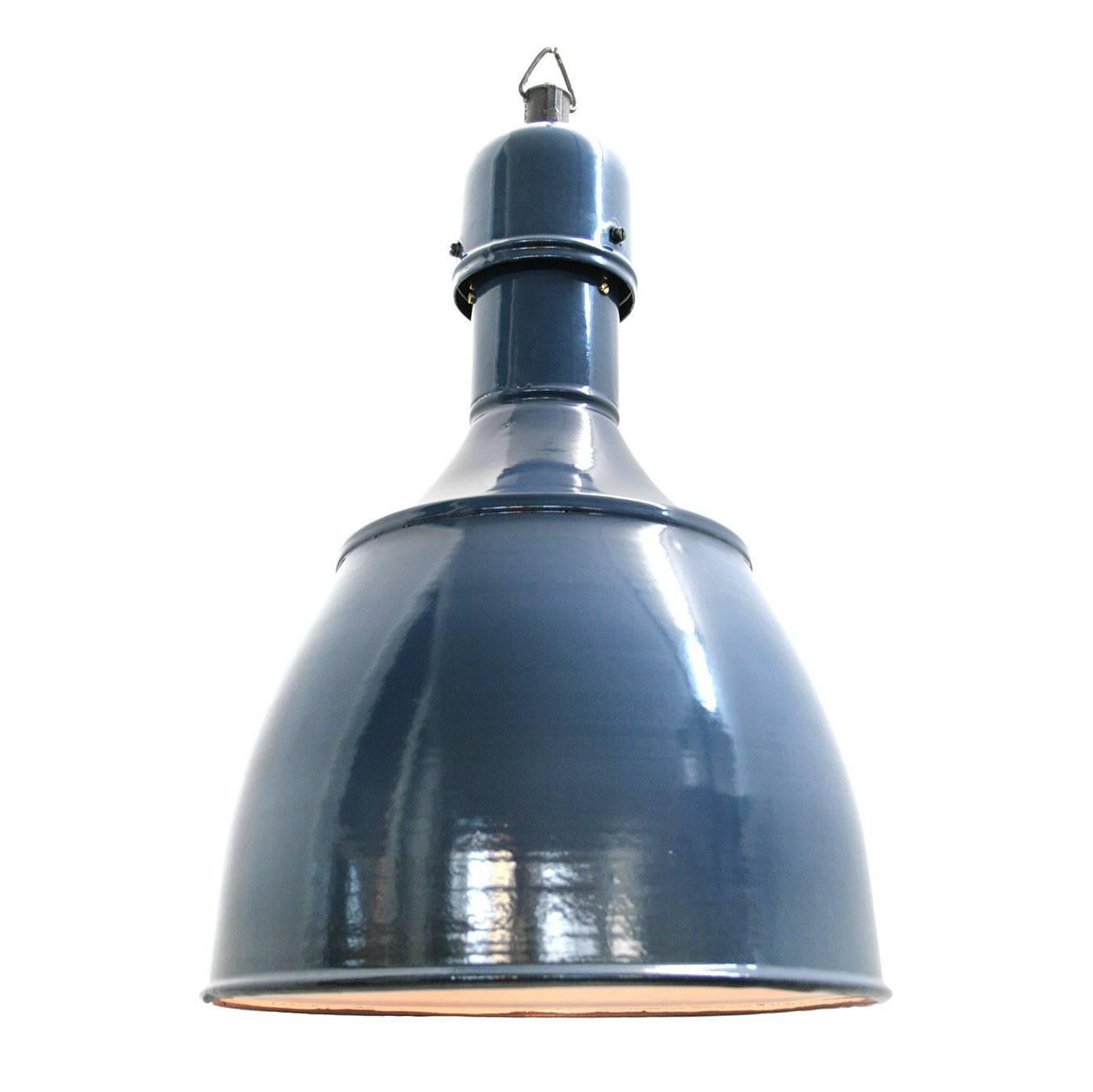 European Industrial Classic. Rare model. Used in warehouses and factories in east Europe. New Old Stock. Weight 2.3 kg or 5.1 lb.

All lamps have been made suitable by international standards for incandescent light bulbs, energy-efficient and LED