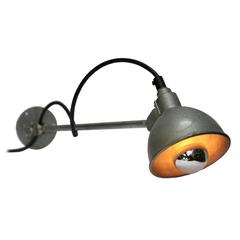 Vintage Metal Airplane Wall Light 50s (2x)