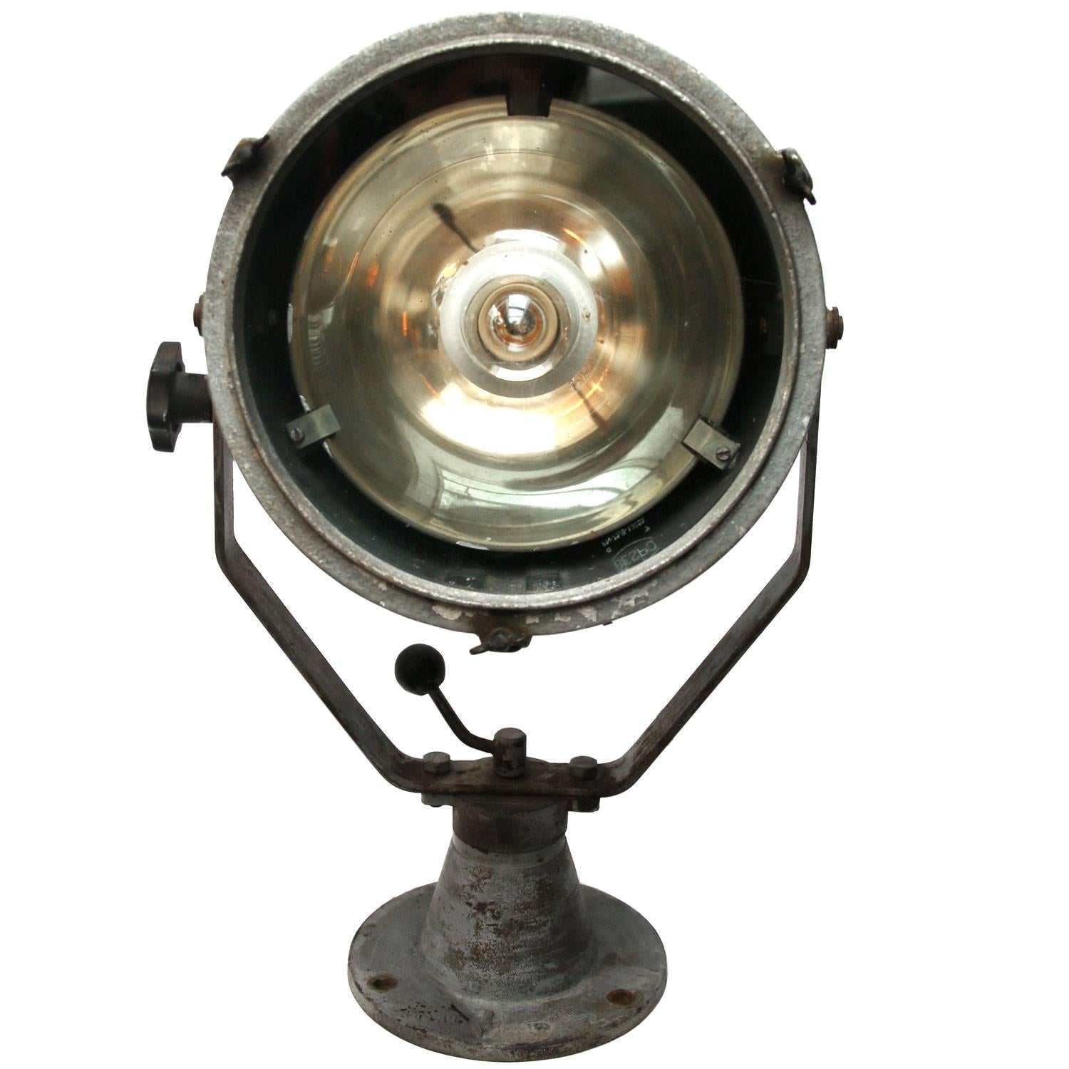 French Bateau, Boat Light, Cast Aluminium with Clear Glass (1x)