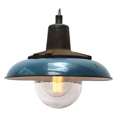 Fleuri Dark Blue, Industrial Pendant