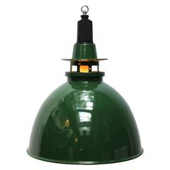 Croston Green, British Vintage Industrial Hanging Pendant (2x) 4