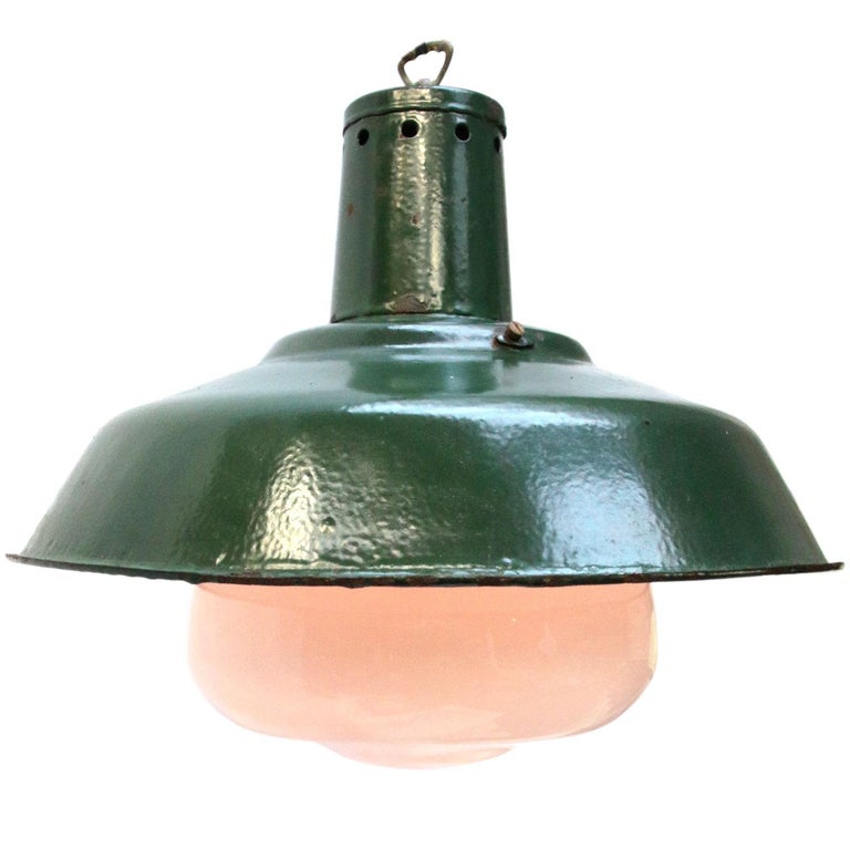green glass pendant lighting hanging green enamel vintage industrial opaline glass pendant lights 11x for sale 11x green glass pendant lighting hanging green enamel vintage industrial opaline glass pendant lights 11x for sale 11x