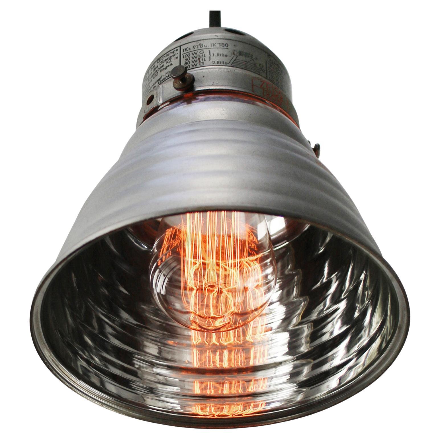 Zeiss Ikon IK180 Mercury Mirror Glass Pendant Lights