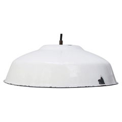 French White Enamel Industrial Factory Pendant Lights
