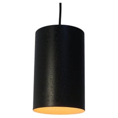 Lampade a sospensione danesi nere di Eila e John Meiling per Louis Poulsen. 1967