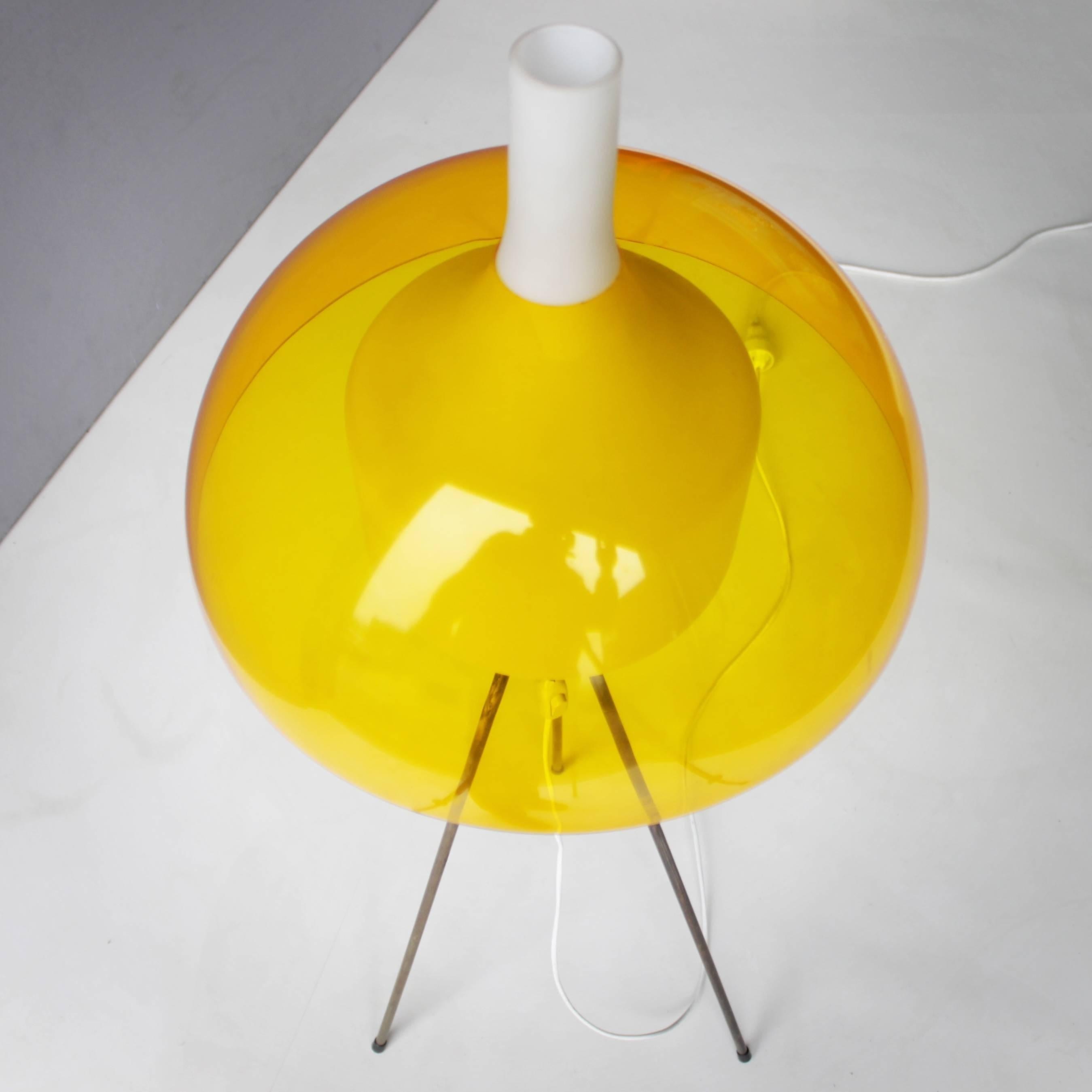 Mid-20th Century Tripod Floor Lamp by Stilux Italy