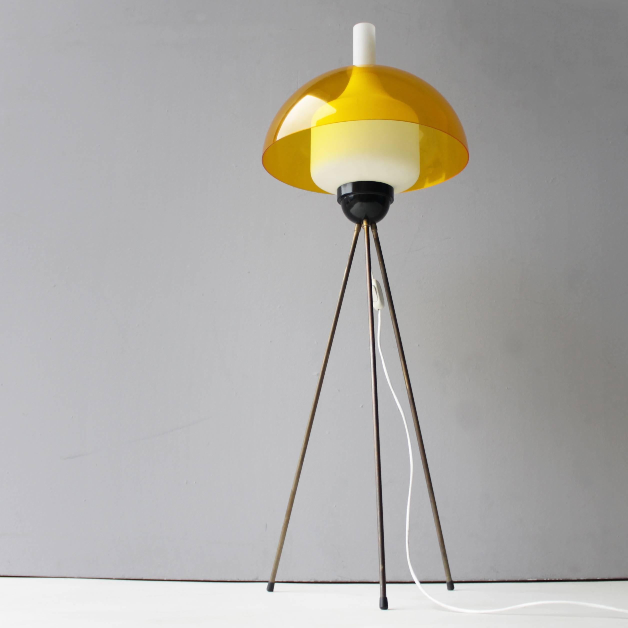 Italian Tripod Floor Lamp by Stilux Italy