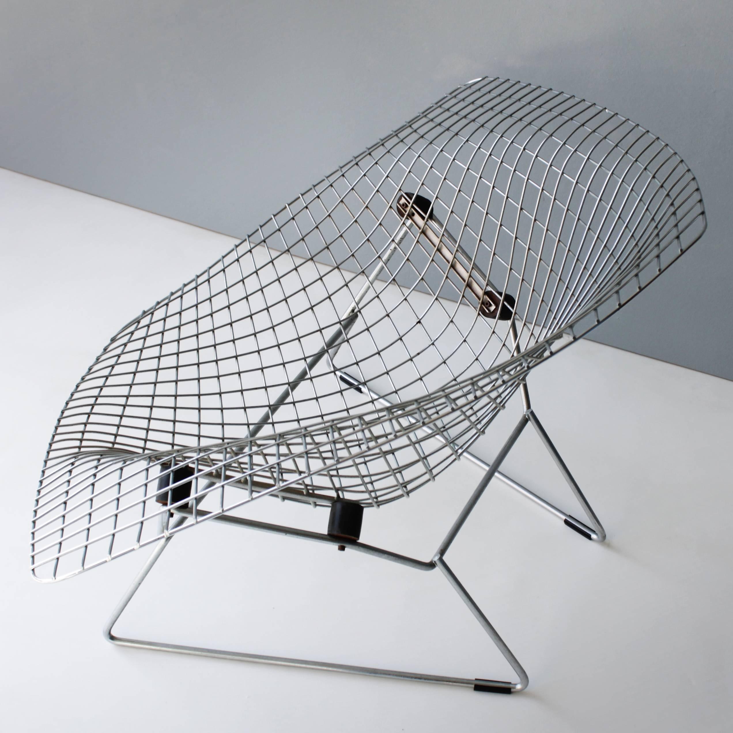 Mid-Century Modern Large Diamond Chair by Harry Bertoia for Knoll