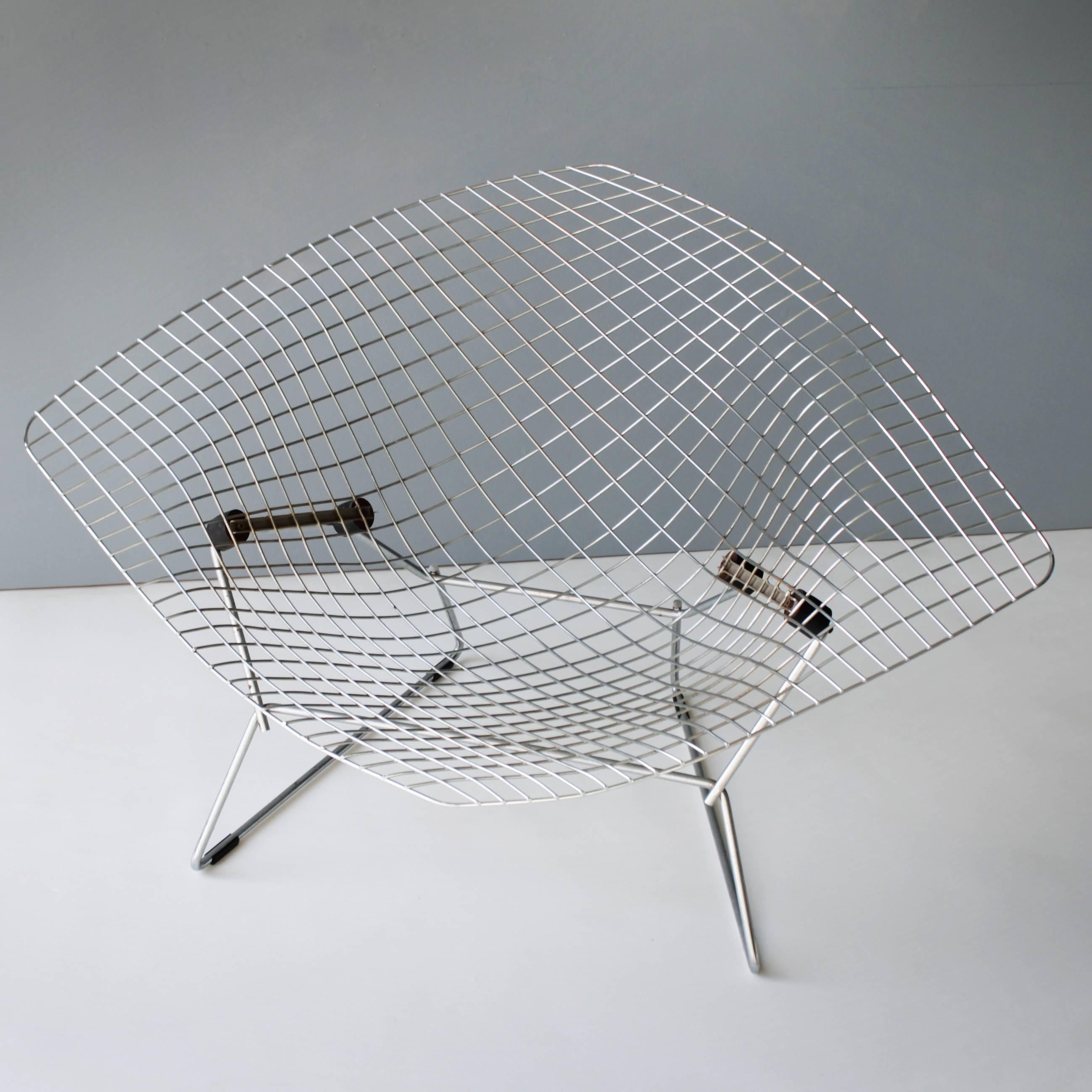 American Large Diamond Chair by Harry Bertoia for Knoll