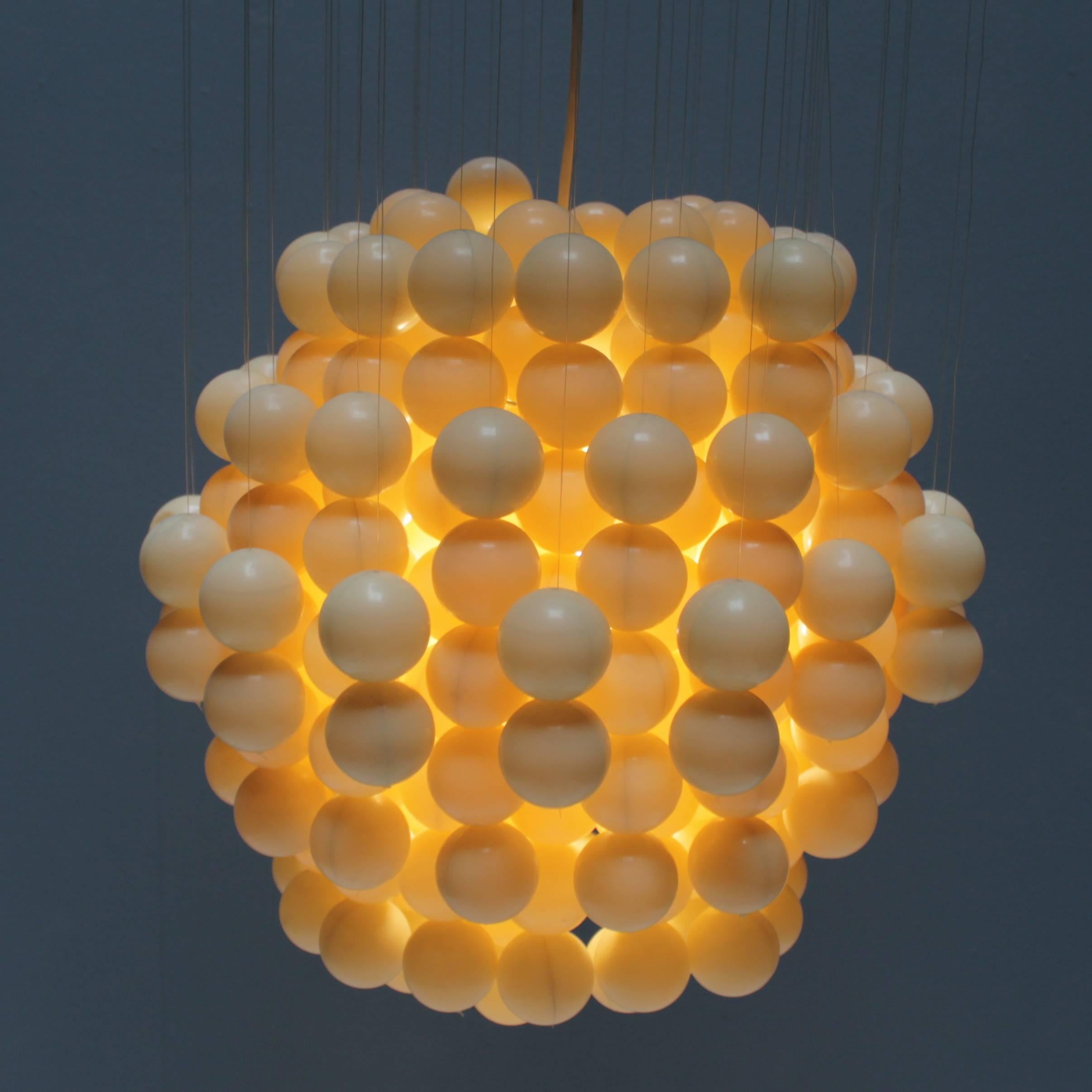 Scandinavian Modern Original 'Ball Lamp' by Verner Panton for LüBer, Switzerland