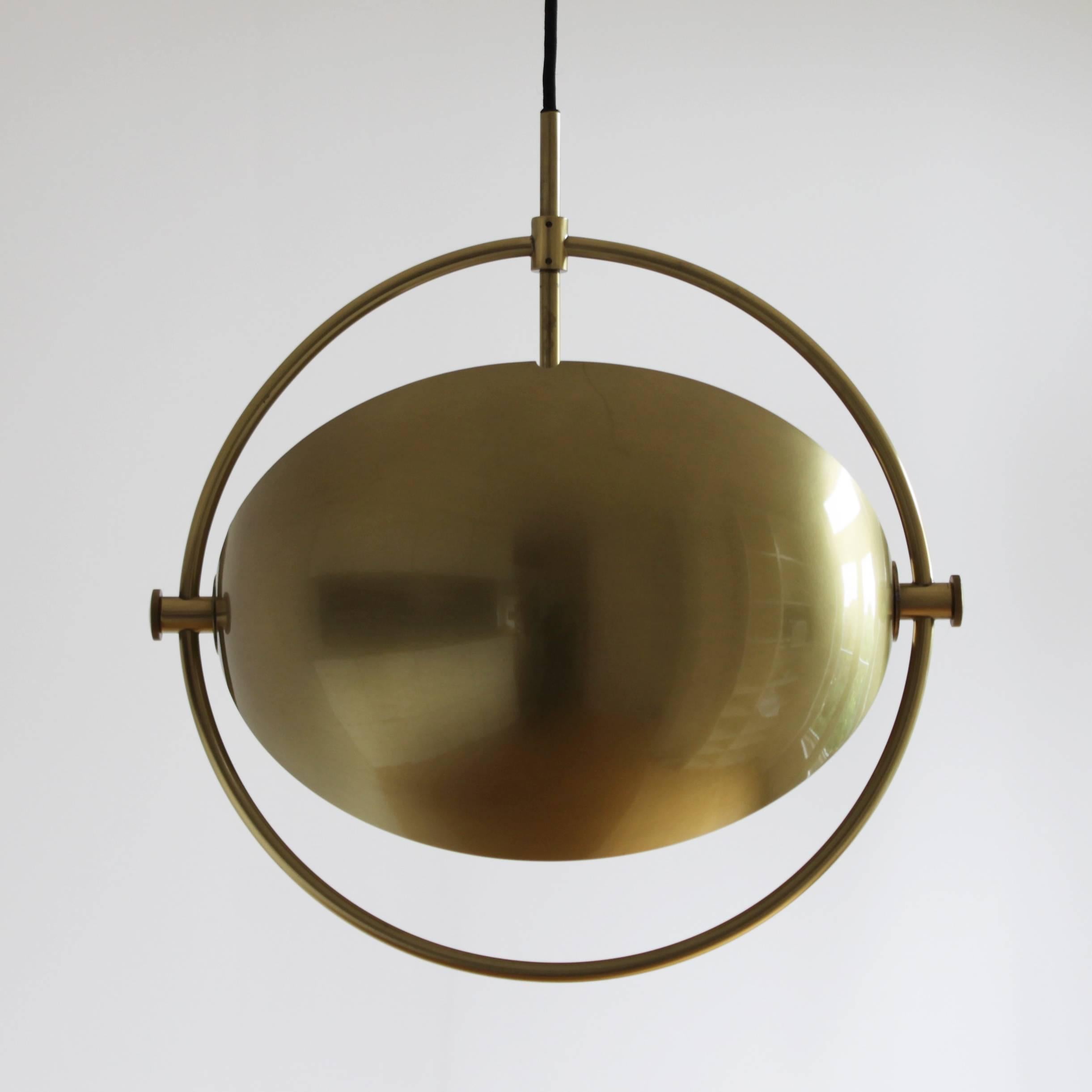Late 20th Century Multi-Lite Pendant by Louis Weisdorf for Lyfa