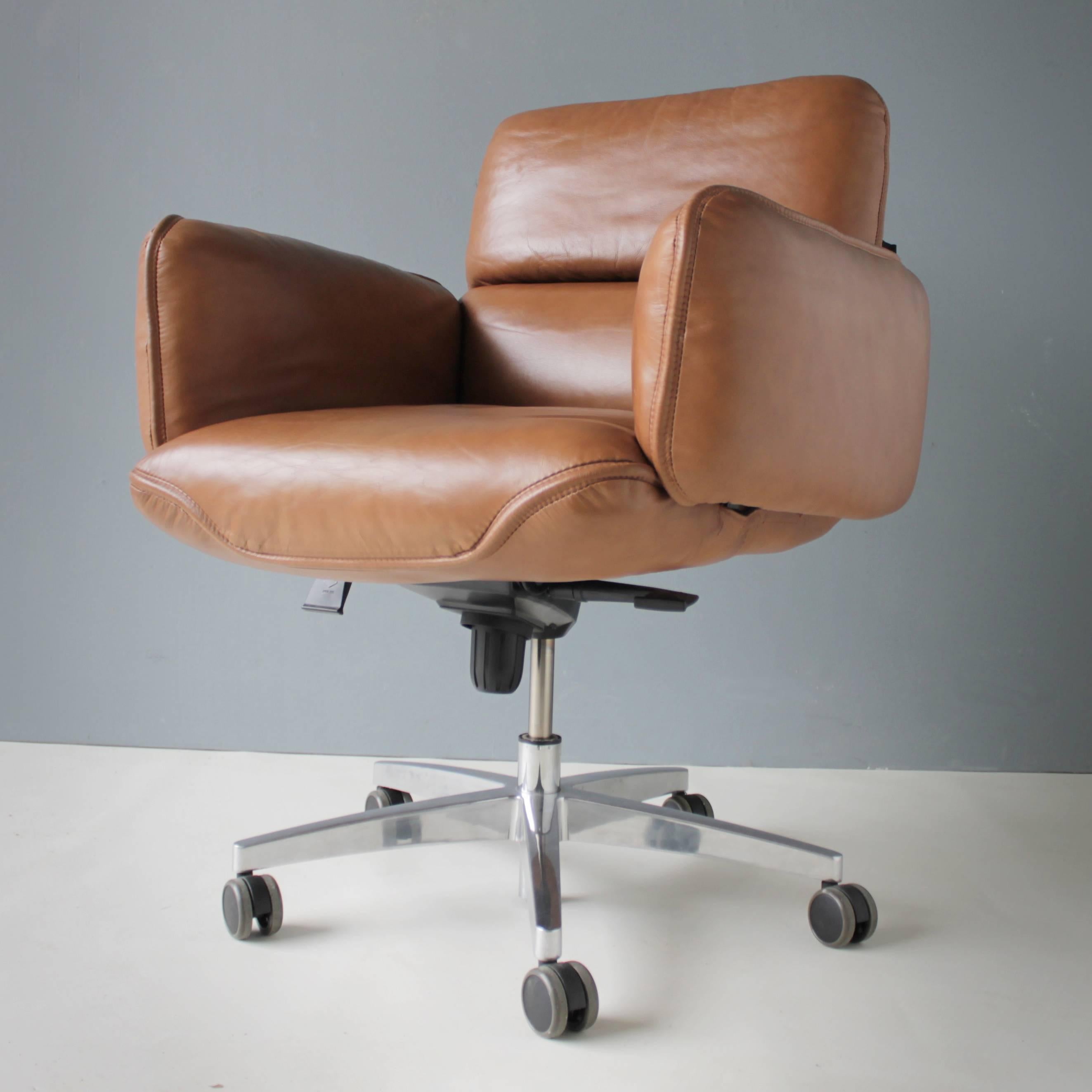 Mid-Century Modern Otto Zapf Desk Chair Low for Topstar