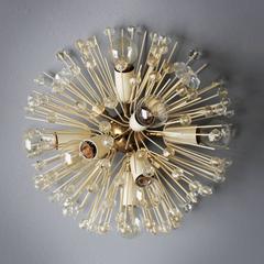 Stejnar Flush Mount ‘Dandelion’ Chandelier for Rupert Nikoll