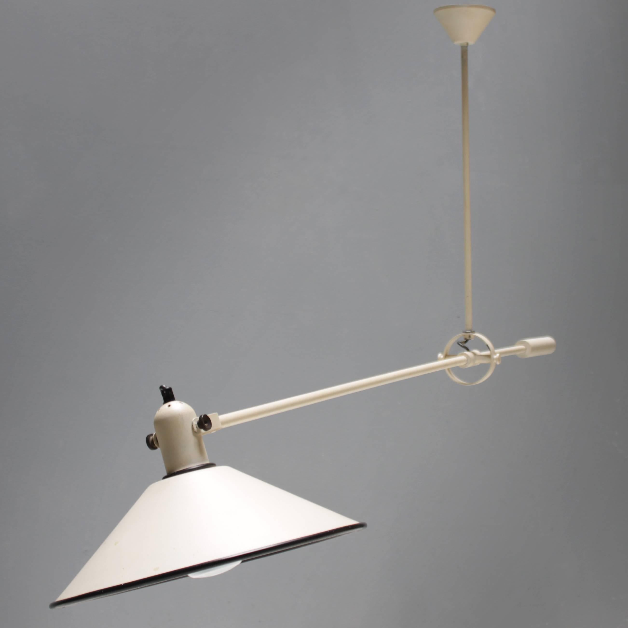 Mid-Century Modern Anvia Counterbalance Ceiling Lamp by Hoogervorst Holland