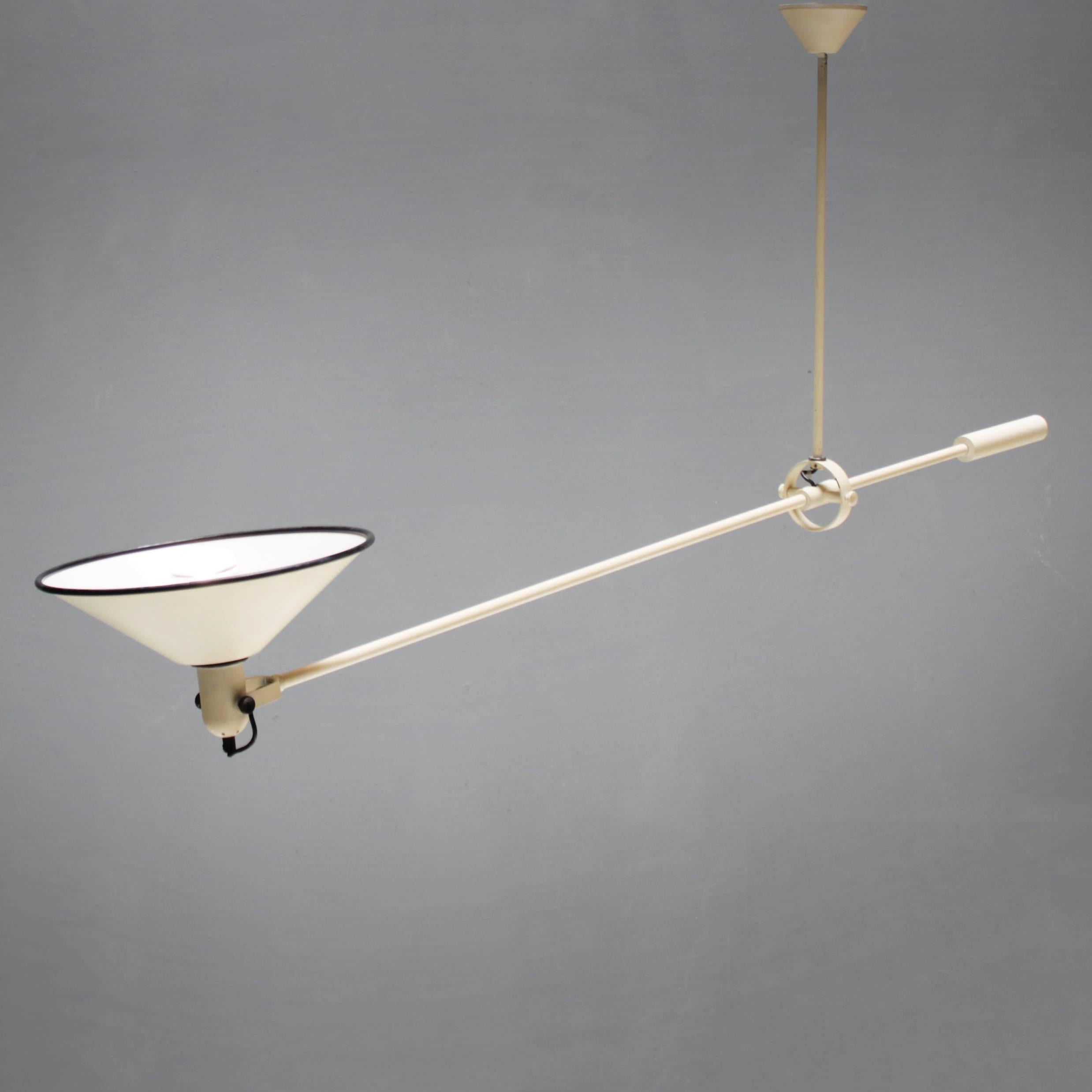 Dutch Anvia Counterbalance Ceiling Lamp by Hoogervorst Holland