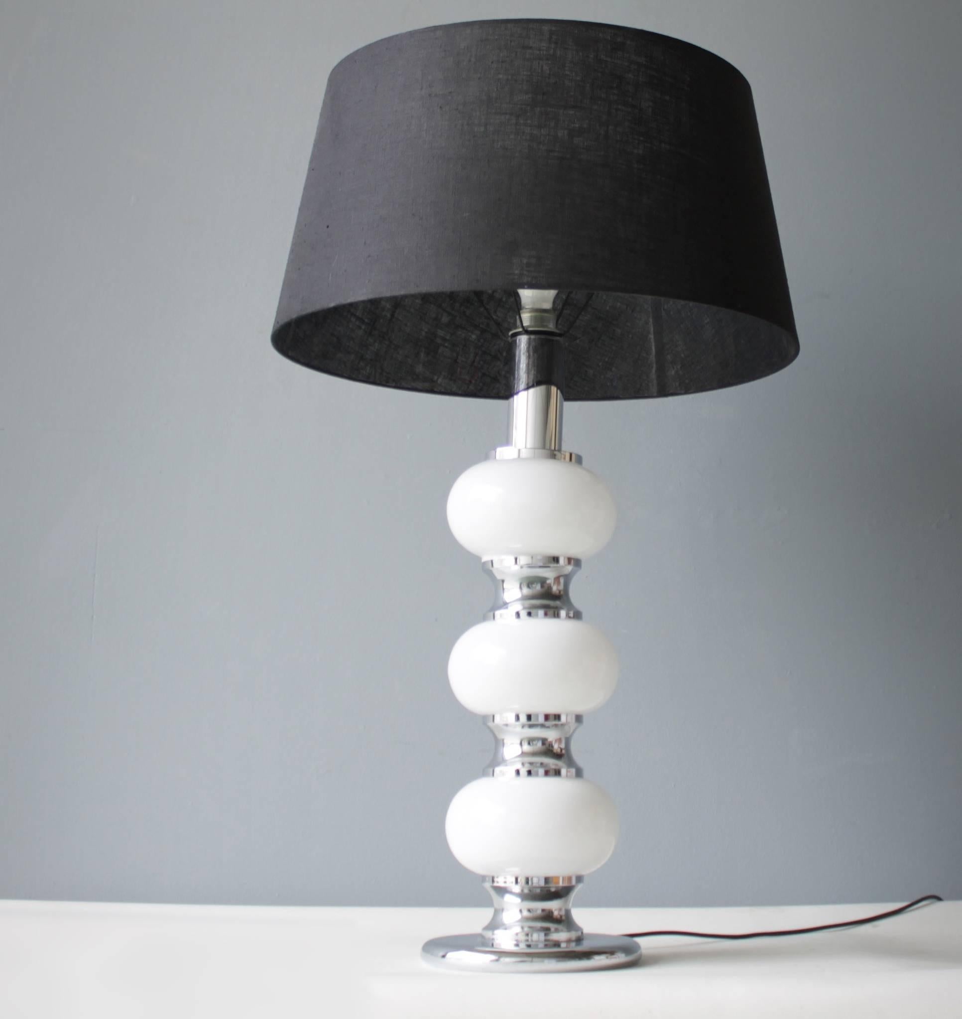 Mid-Century Modern Large Table Lamp by Sölken Leuchten, Germany For Sale